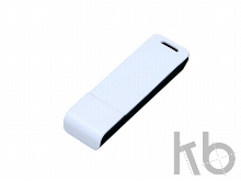 USB 2.0- флешка на 16 Гб с оригинальным двухцветным корпусом