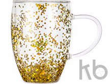 Кружка с двойными стенками с блестками «Festival»