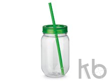 Бутылка с соломинкой