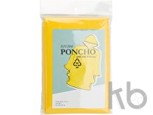 PEVA poncho (approx. 100x120cm).