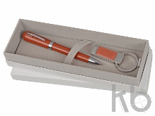 Подарочный набор: брелок с USB-флешкой на 4 Гб, ручка шариковая