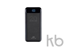 Внешний аккумулятор с дисплеем, 20000 mAh