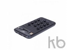 Внешний аккумулятор VA2208 на присосках с кабелем micro USB, 8000 mAh