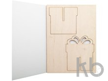 Christmas card, gift box