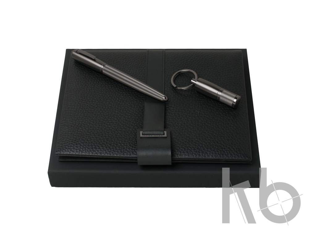 Подарочный набор: USB-флешка на 16 Гб, блокнот А5, ручка-роллер