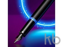 Ручка перьевая Parker «IM Vibrant Rings Flame Blue»