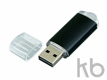 USB 2.0- флешка на 64 Гб с прозрачным колпачком