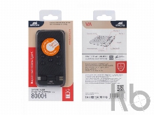 Внешний аккумулятор VA2218 на присосках c кабелем USB-C, 8000 mAh