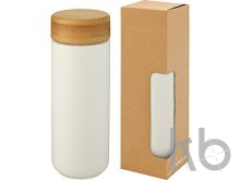 Керамическая кружка «Lumi» с бамбуковой крышкой