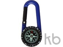 Plastic compass with plastic carabineer