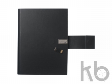 Папка А5 Loop Black с USB-флешкой на 16 Гб