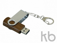 USB 2.0- флешка промо на 32 Гб с поворотным механизмом