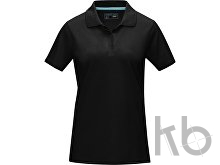 Рубашка поло «Graphite» из натуральных материалов, женская