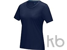 Футболка «Azurite» из натуральных материалов, женская