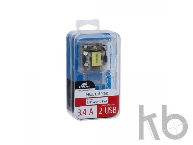 Сетевое зарядное устройство VA4125 с кабелем MFi Lightning