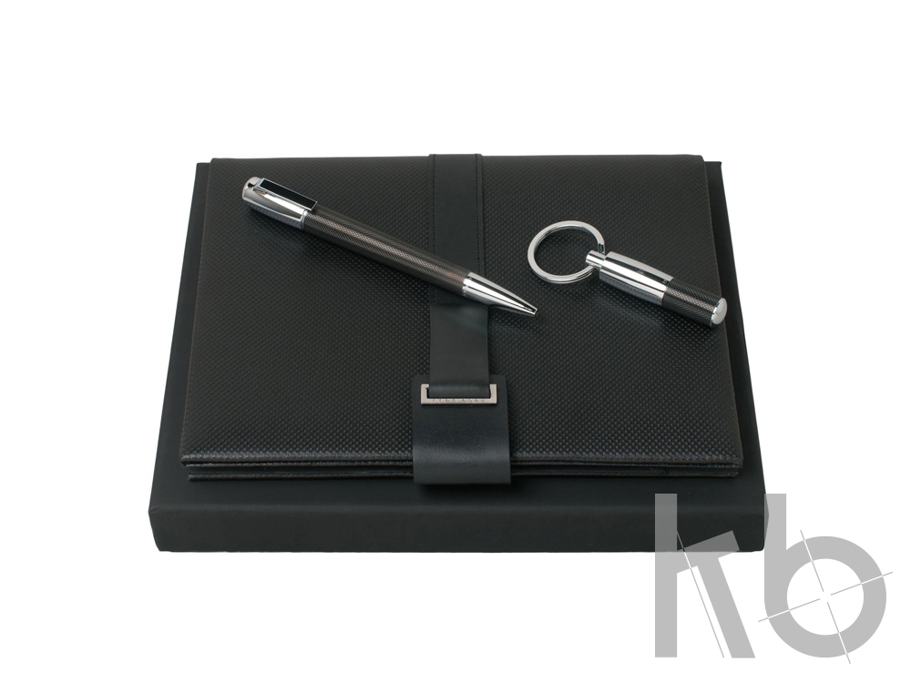 Подарочный набор: брелок, блокнот А5, ручка шариковая