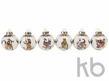 Набор новогодних шаров «Русские сказки»