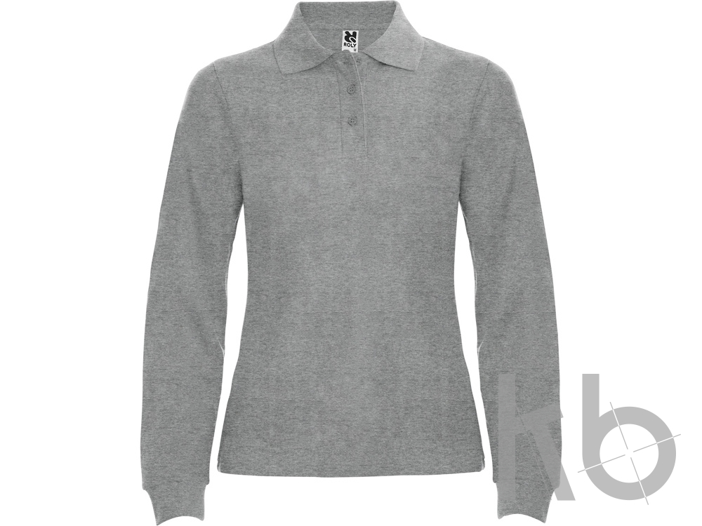 Рубашка поло «Estrella» женская с длинным рукавом