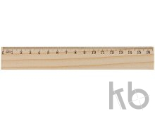 Pine wood ruler
