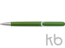 Coloured, plastic, twist action ballpen