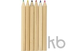 Цветные карандаши в тубусе