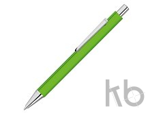 Ручка шариковая металлическая «Pyra» soft-touch с зеркальной гравировкой