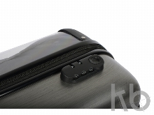 Чемодан прозрачный «Visit»  со сменной вставкой