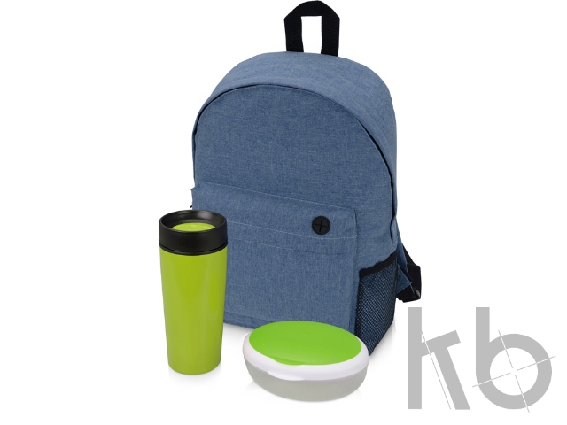 Подарочный набор Lunch с термокружкой, ланч-боксом