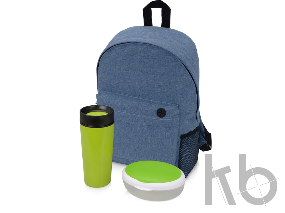 Подарочный набор Lunch с термокружкой, ланч-боксом