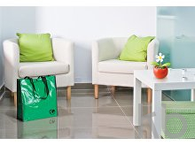 Сумка для покупок из переработанного биоразлагаемого материала 