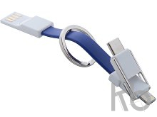 Кабель-брелок micro USB, USB-C и Lightning