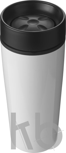 Stainless steel double walled travel mug