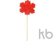 Леденец на палочке «Снежинка»