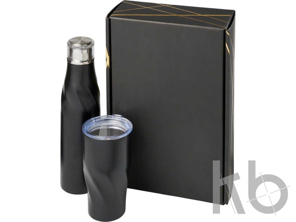 Подарочный набор Hugo: бутылка для воды, термокружка