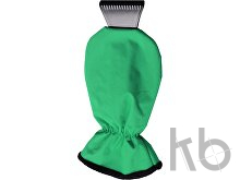 ABS ice scraper and polyester glove