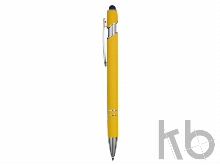 Ручка-стилус металлическая шариковая «Sway» soft-touch