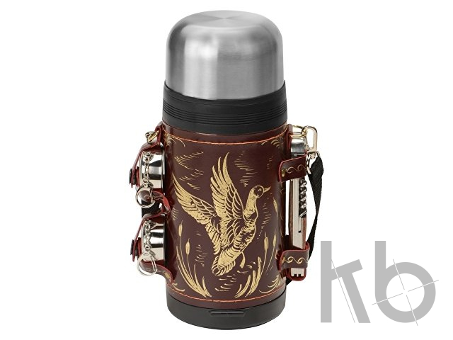 Термос в чехле