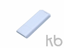 USB 2.0- флешка на 32 Гб с оригинальным двухцветным корпусом