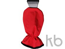ABS ice scraper and polyester glove