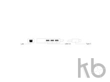 Переходник-хаб «Type-C Hub Lan»