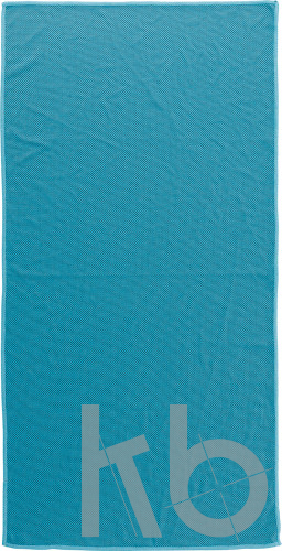 Nylon pouch with sports towel