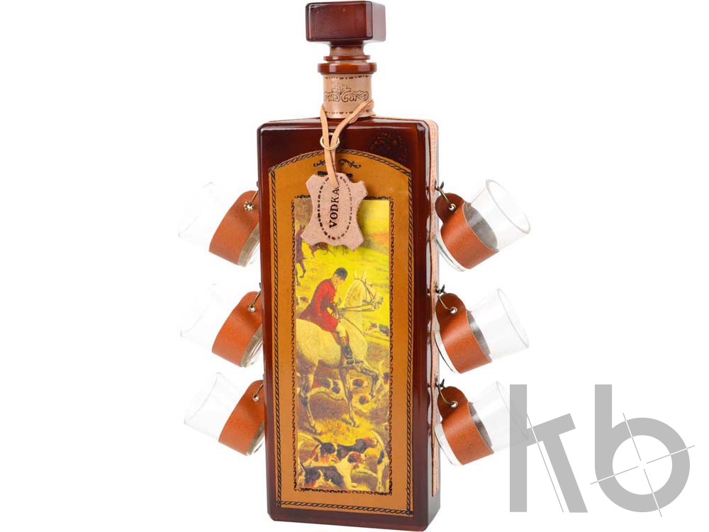 Штоф со стаканчиками «Гон»