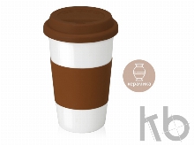 Кружка «Нью-Йорк»  с силиконовой крышкой и манжетой