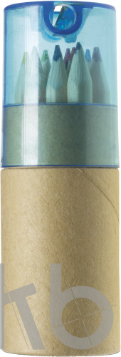 ABS and cardboard tube with pencils