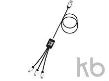 Кабель 3 в 1 с подсветкой