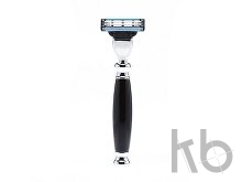 Бритвенный набор: станок MACH3, помазок, крем для бритья Sandalo