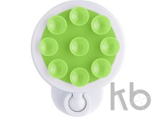 Plastic mobile phone holder with suction cups