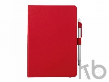 Блокнот A5 «Crown» с шариковой ручкой-стилусом