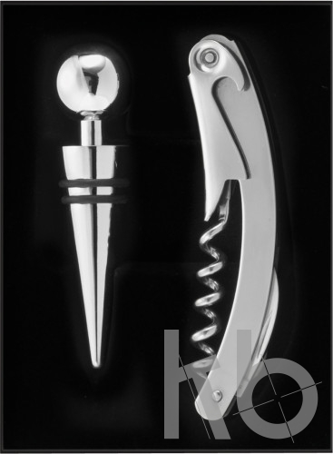 Stainless steel wine gift set