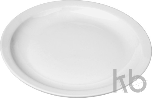 Porcelain plate with a diameter of 30 cm